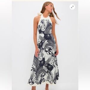 Alémais Mickey Halter Midi Dress